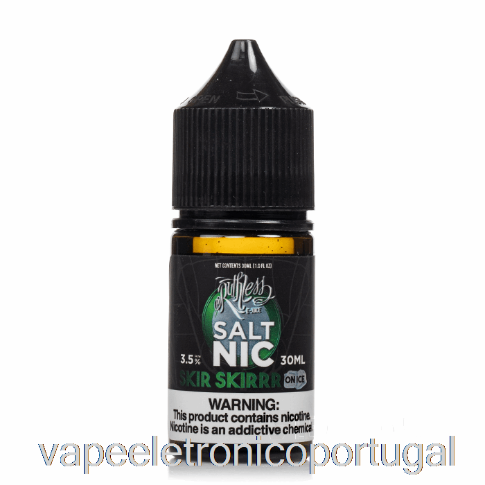 Vape Eletrônico Skir Skirr On Ice - Implacável Sal - 30ml 10mg
